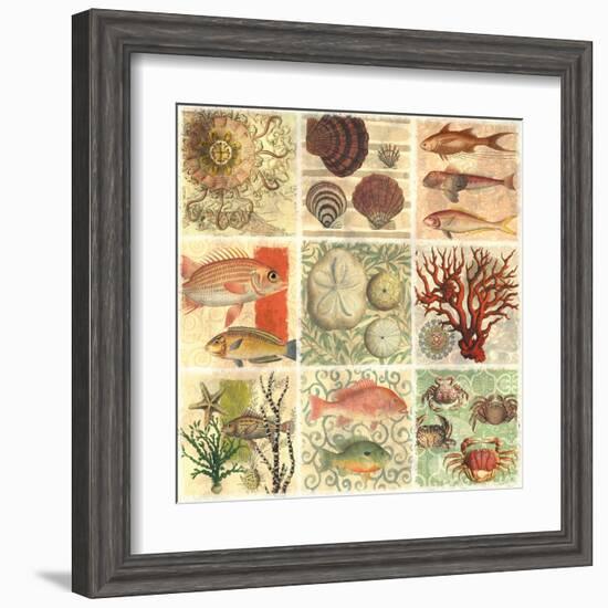 Under The Sea I-null-Framed Art Print