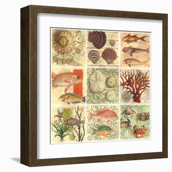 Under The Sea I-null-Framed Art Print