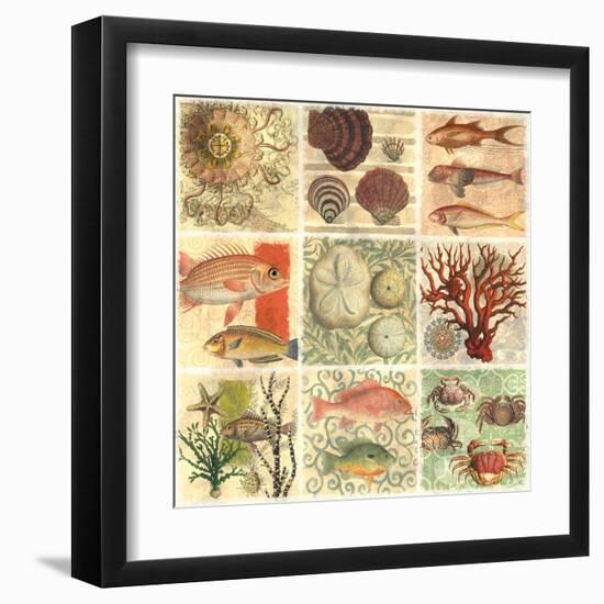 Under The Sea I-null-Framed Art Print