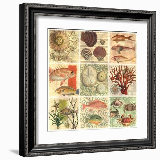 Under The Sea I-null-Framed Art Print