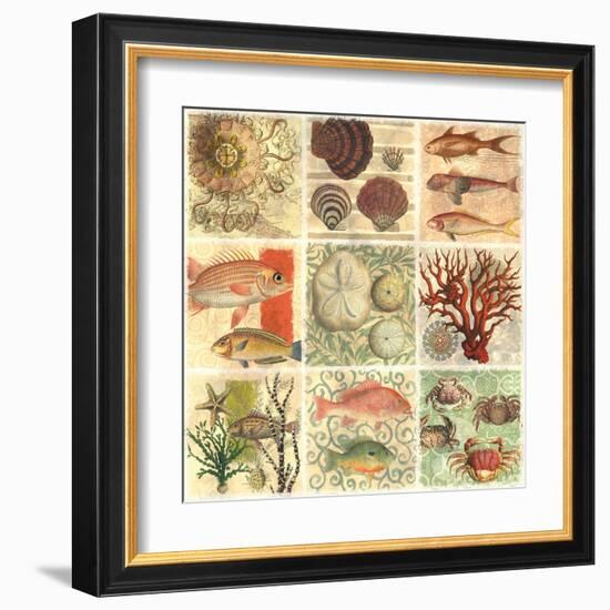 Under The Sea I-null-Framed Art Print