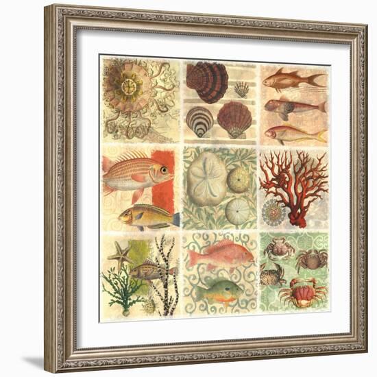 Under The Sea I-null-Framed Art Print