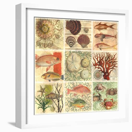 Under The Sea I-null-Framed Art Print