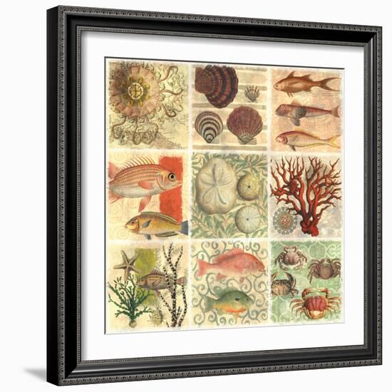 Under The Sea I-null-Framed Art Print