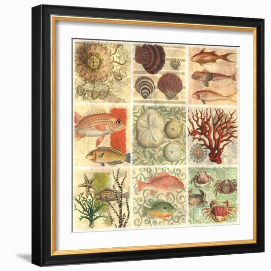 Under The Sea I-null-Framed Art Print