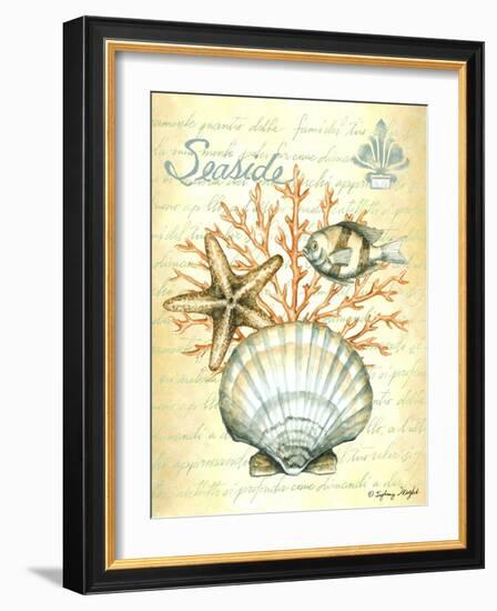 Under The Sea I-Sydney Wright-Framed Art Print