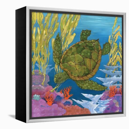 Under the Sea II-Paul Brent-Framed Stretched Canvas