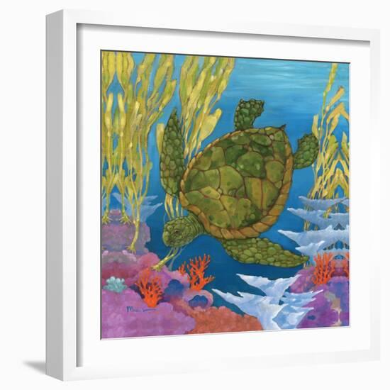 Under the Sea II-Paul Brent-Framed Art Print