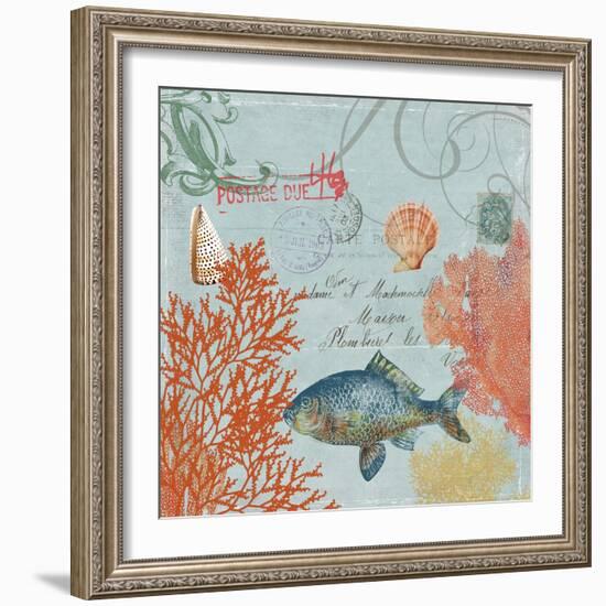 Under the Sea II-Sloane Addison ?-Framed Premium Giclee Print