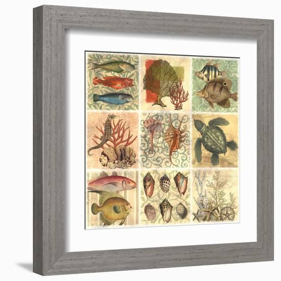 Under The Sea II-null-Framed Art Print