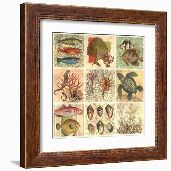 Under The Sea II-null-Framed Art Print