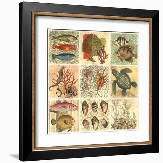 Under The Sea II-null-Framed Art Print