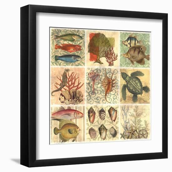 Under The Sea II-null-Framed Art Print