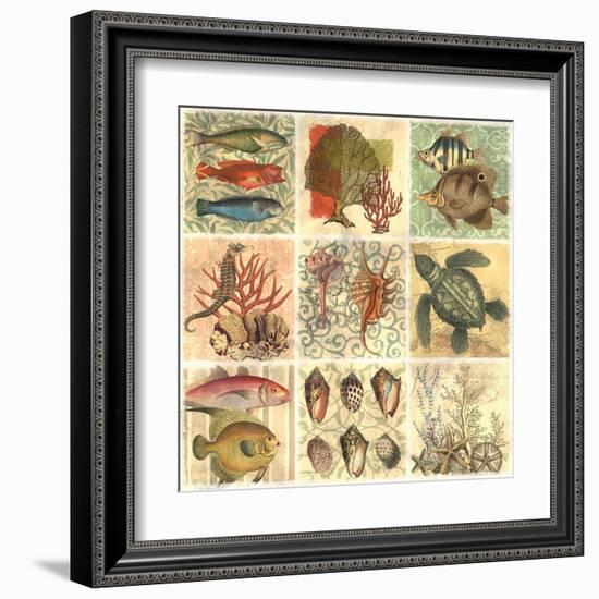 Under The Sea II-null-Framed Art Print