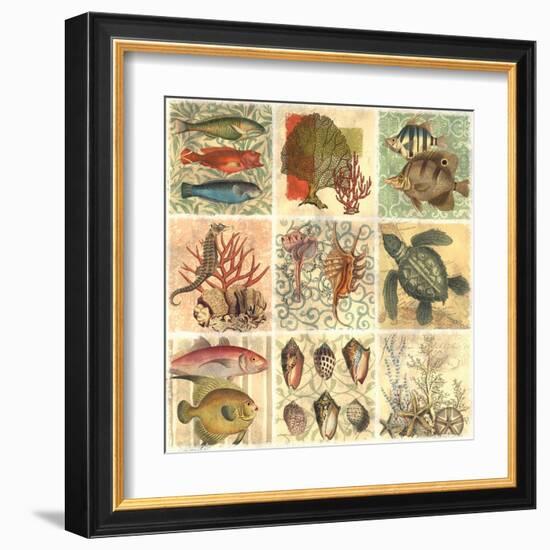 Under The Sea II-null-Framed Art Print