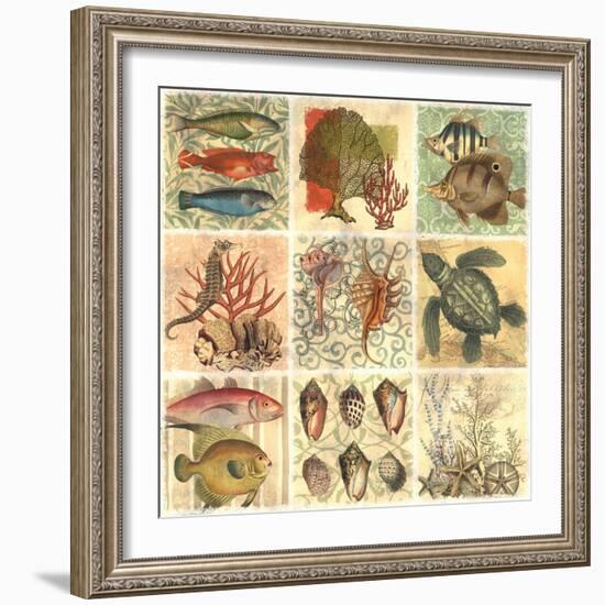 Under The Sea II-null-Framed Art Print