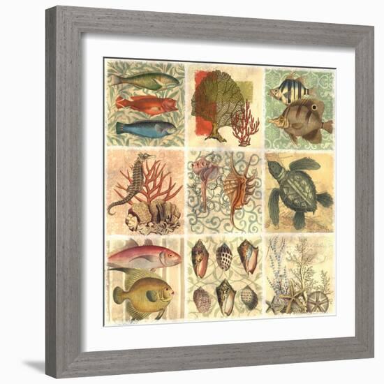 Under The Sea II-null-Framed Art Print