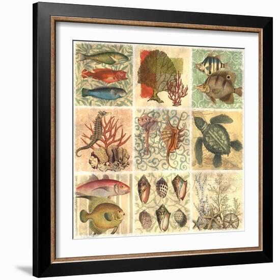 Under The Sea II-null-Framed Art Print