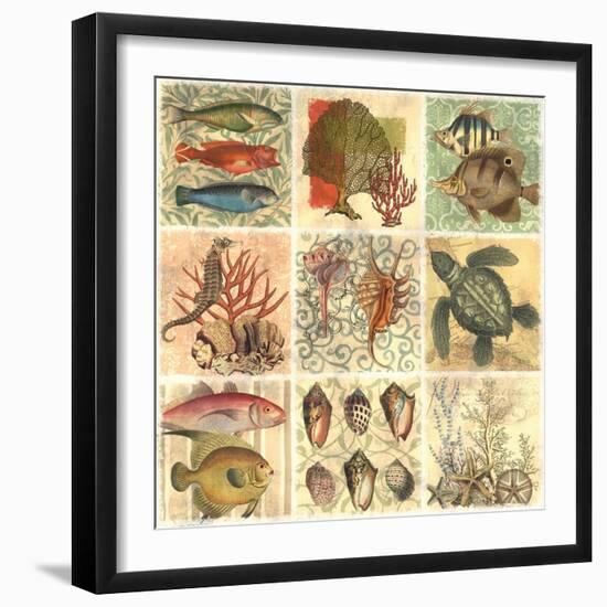 Under The Sea II-null-Framed Art Print