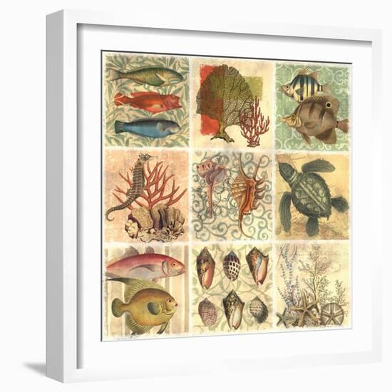 Under The Sea II-null-Framed Art Print