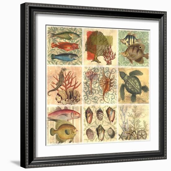 Under The Sea II-null-Framed Art Print