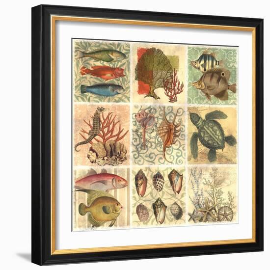 Under The Sea II-null-Framed Art Print