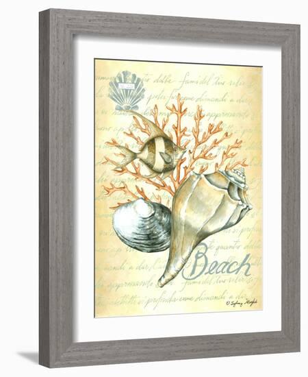 Under The Sea II-Sydney Wright-Framed Art Print