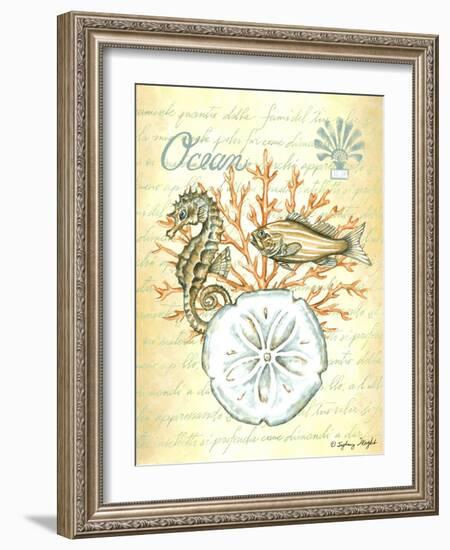 Under The Sea III-Sydney Wright-Framed Art Print