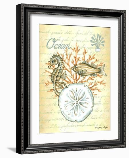 Under The Sea III-Sydney Wright-Framed Art Print