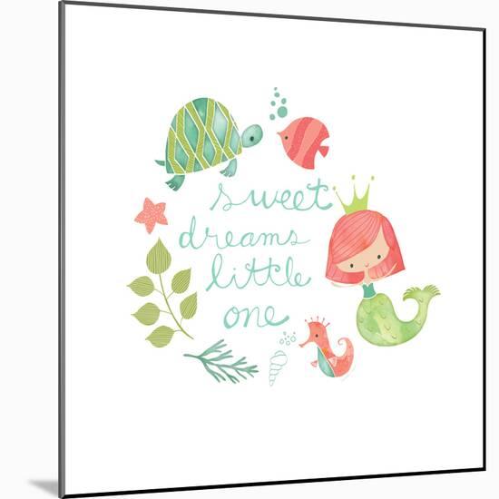 Under the Sea Sweet Dreams-Heather Rosas-Mounted Art Print