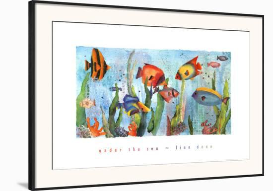 Under the Sea-Linn Done-Framed Art Print