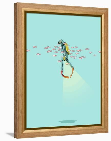 Under the Sea-Jason Ratliff-Framed Premier Image Canvas