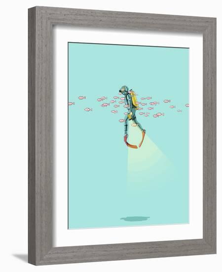 Under the Sea-Jason Ratliff-Framed Giclee Print