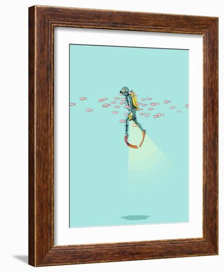 Under the Sea-Jason Ratliff-Framed Giclee Print