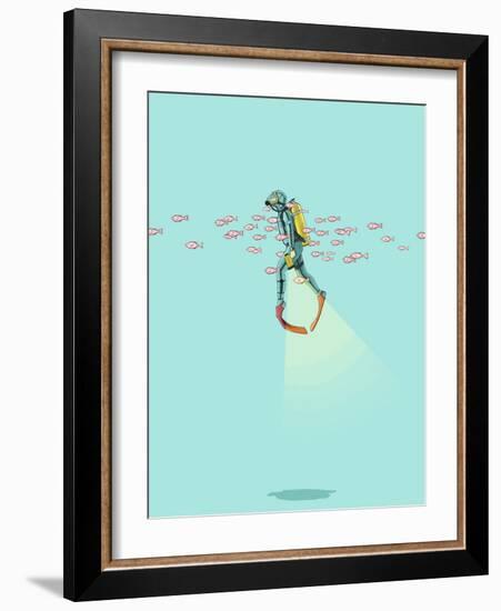 Under the Sea-Jason Ratliff-Framed Giclee Print