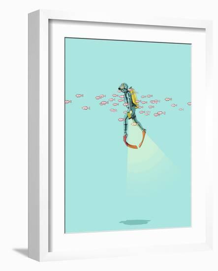 Under the Sea-Jason Ratliff-Framed Giclee Print