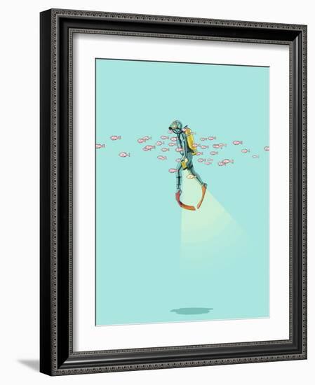 Under the Sea-Jason Ratliff-Framed Giclee Print