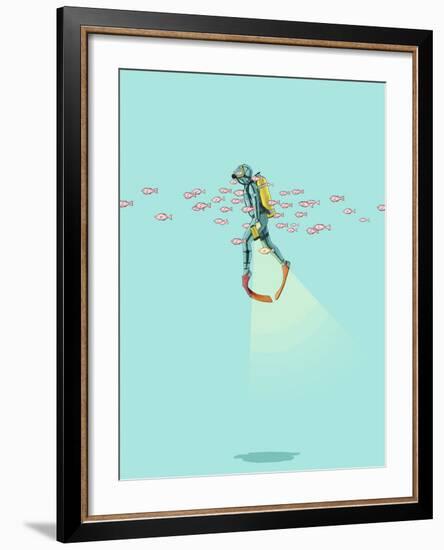 Under the Sea-Jason Ratliff-Framed Giclee Print