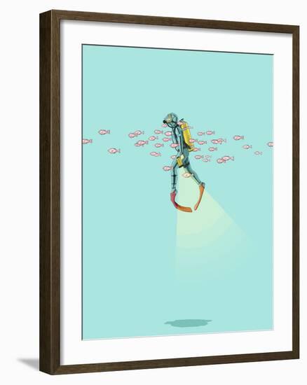 Under the Sea-Jason Ratliff-Framed Giclee Print