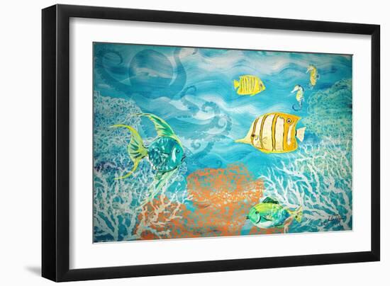 Under the Sea-Julie DeRice-Framed Art Print