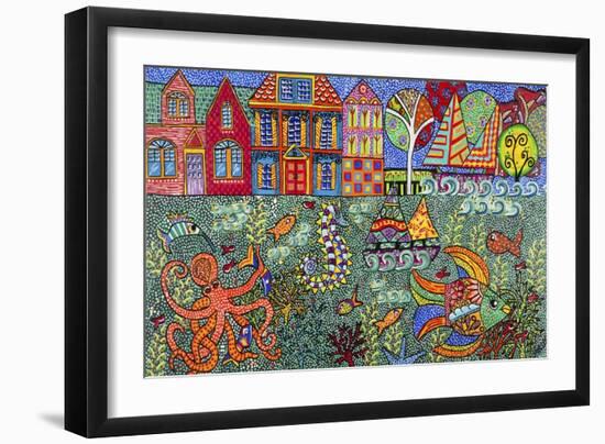 Under the Sea-Debra Denise Purcell-Framed Giclee Print