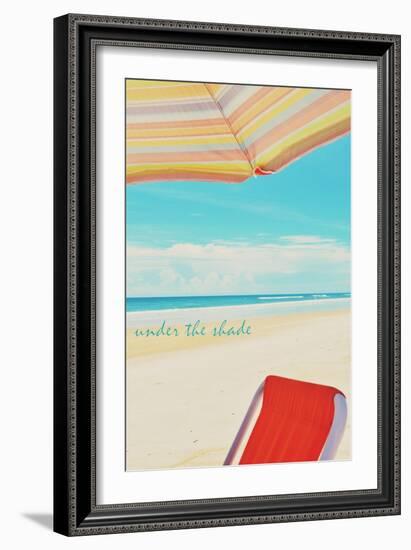 Under the Shade-Gail Peck-Framed Art Print