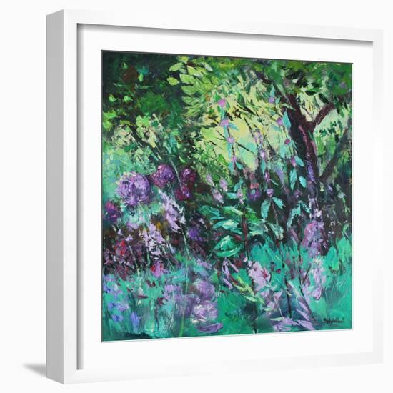 Under the Shady Tree-Sylvia Paul-Framed Giclee Print