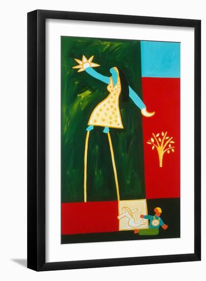 Under the Sun, 2002 (Oil on Linen)-Cristina Rodriguez-Framed Giclee Print