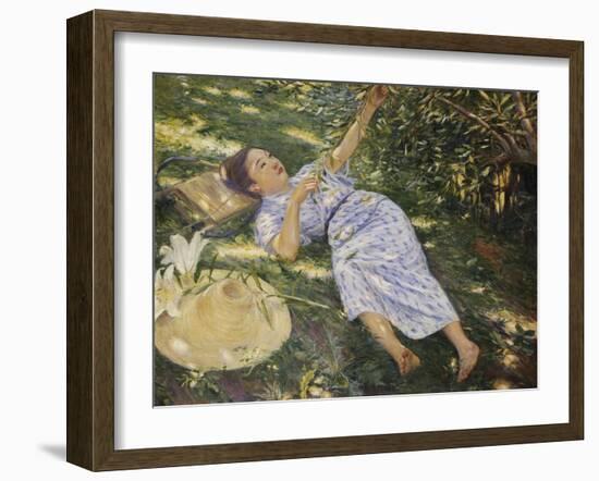 Under the Trees-Kuroda Seiki-Framed Giclee Print