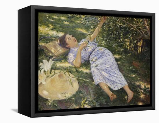 Under the Trees-Kuroda Seiki-Framed Premier Image Canvas