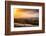 Under the Tuscan Sunset-George Oze-Framed Photographic Print