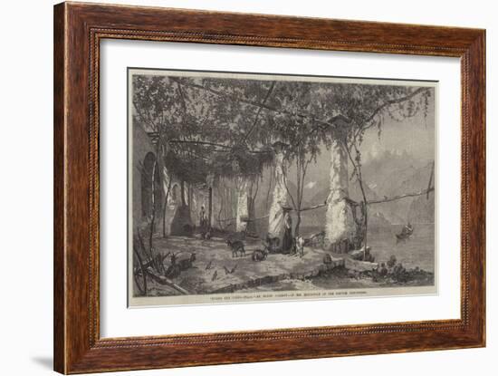 Under the Vines, Italy-Harry John Johnson-Framed Premium Giclee Print