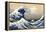 Under the Wave off Kanagawa by Hokusai-Fine Art-Framed Premier Image Canvas