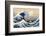 Under the Wave off Kanagawa by Hokusai-Fine Art-Framed Photographic Print